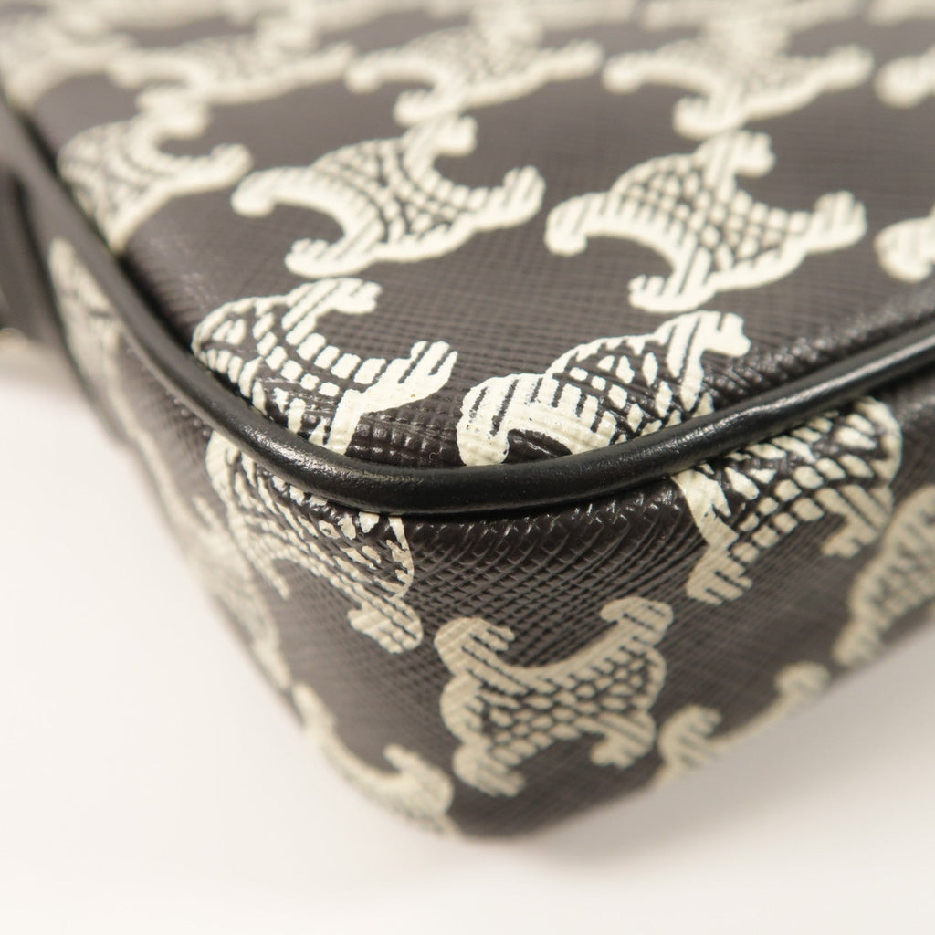 Celine · Coated Canvas Shoulder Bag