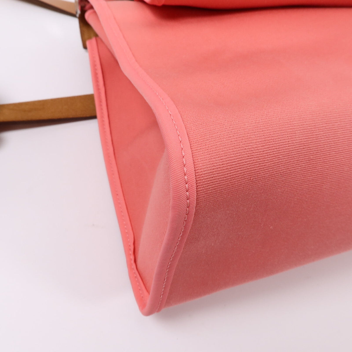 Hermès Herbag PM · Canvas · Rose Azalée
