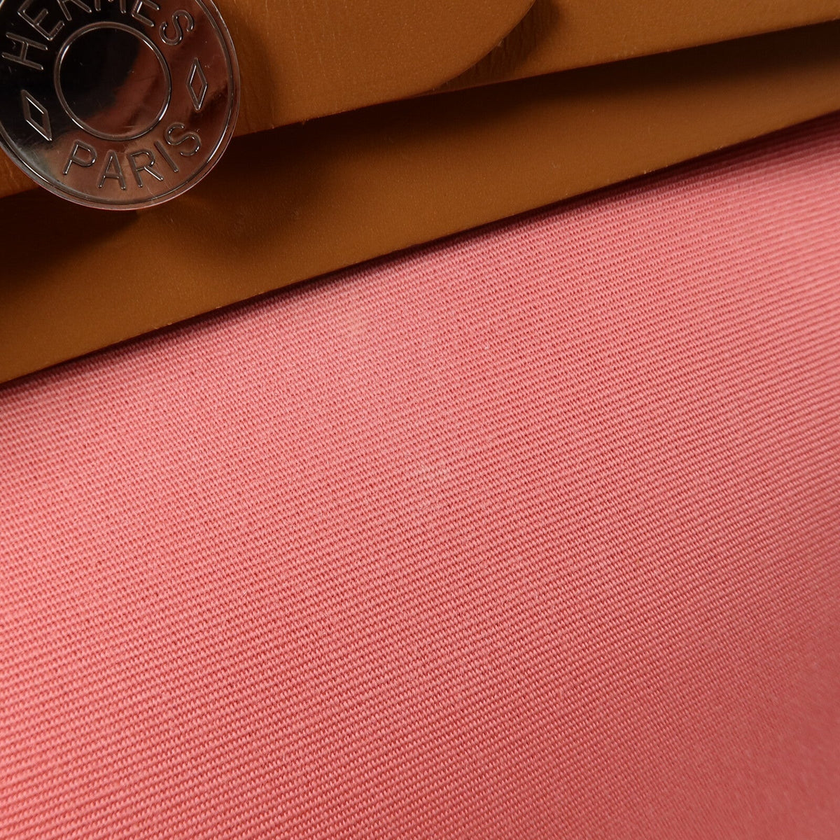 Hermès Herbag PM · Canvas · Rose Azalée