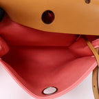 Hermès Herbag PM · Canvas · Rose Azalée