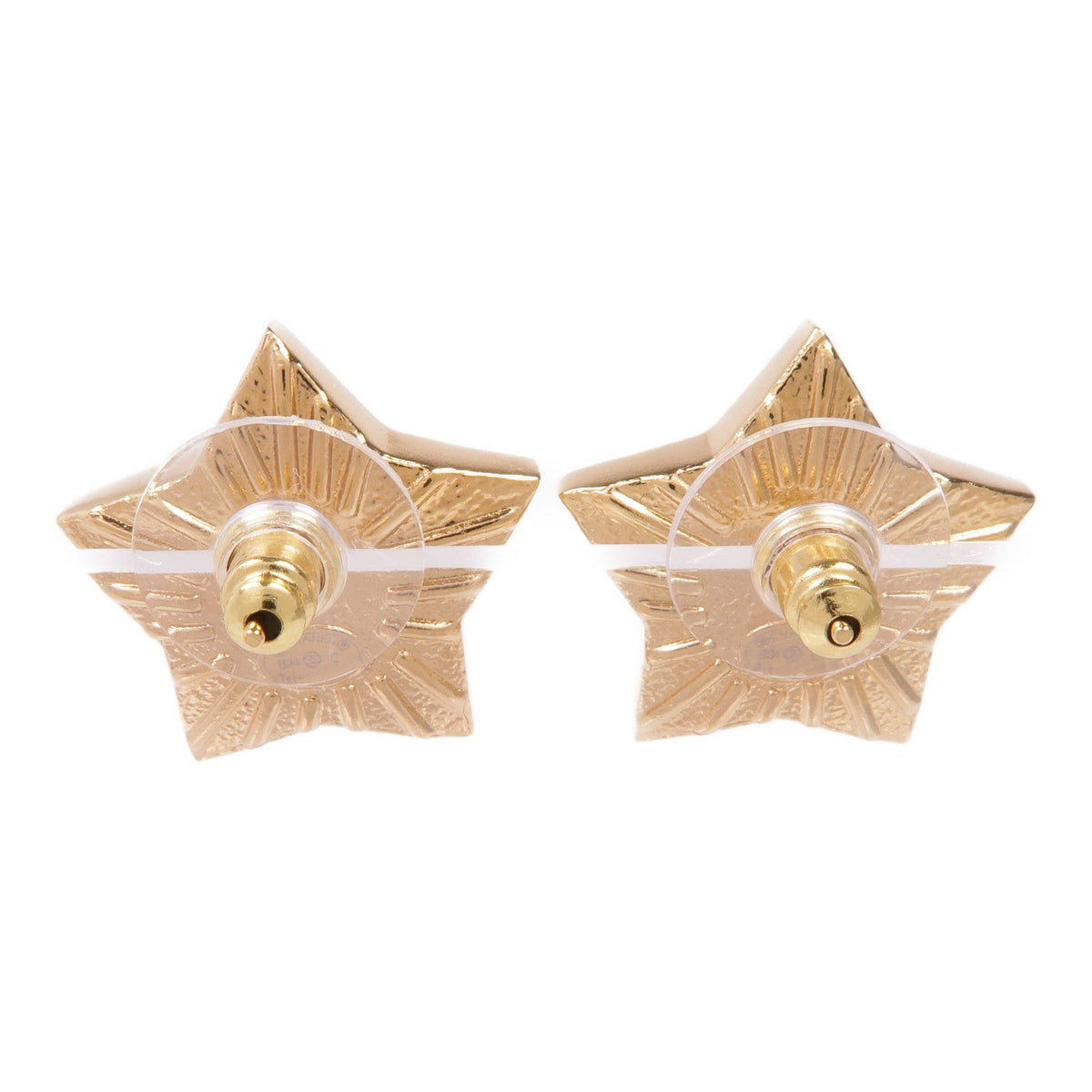 Chanel CC · Pearl Earrings · Gold