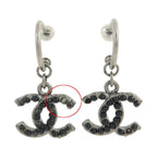CHANEL CC Earrings · Metal