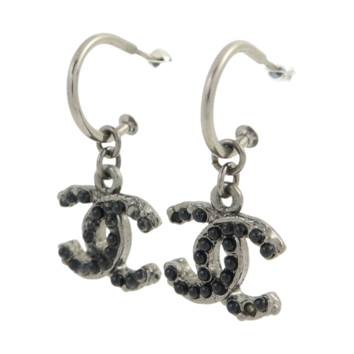 CHANEL CC Earrings · Metal