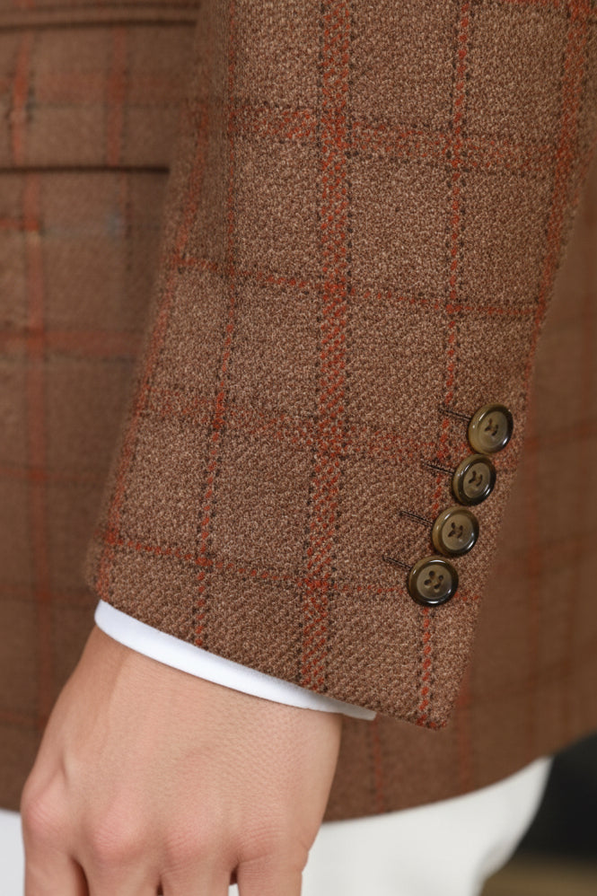 Brioni Checked Wool Sport Jacket