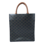Celine Triomphe Cabas Vertical · Coated Canvas