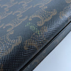 Celine Triomphe Cabas Vertical · Coated Canvas