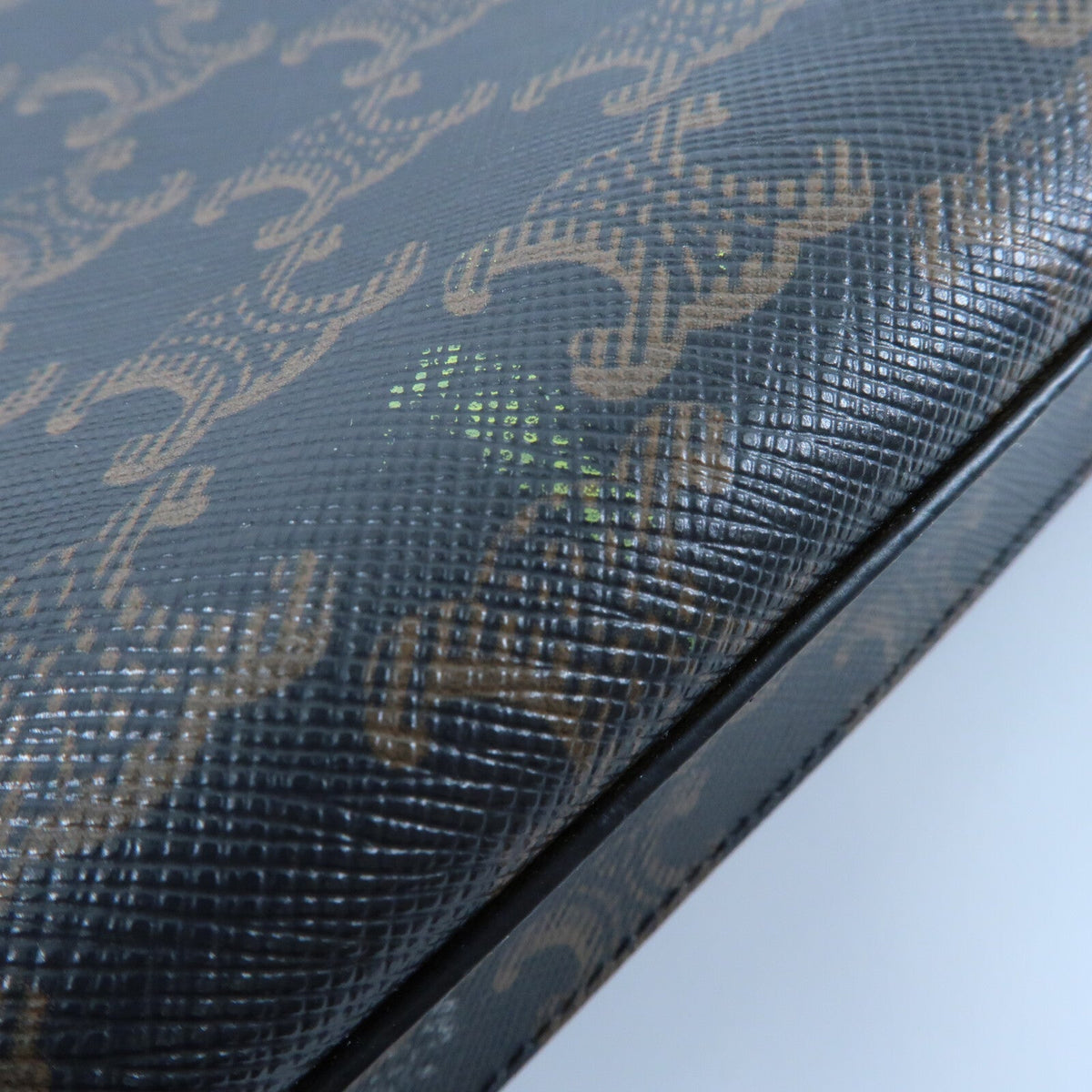 Celine Triomphe Cabas Vertical · Coated Canvas