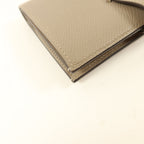 Hermès Bearn Compact · Gris Asphalte Epsom