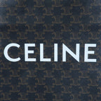 Celine Triomphe Cabas Vertical · Coated Canvas
