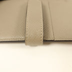 Hermès Bearn Compact · Gris Asphalte Epsom