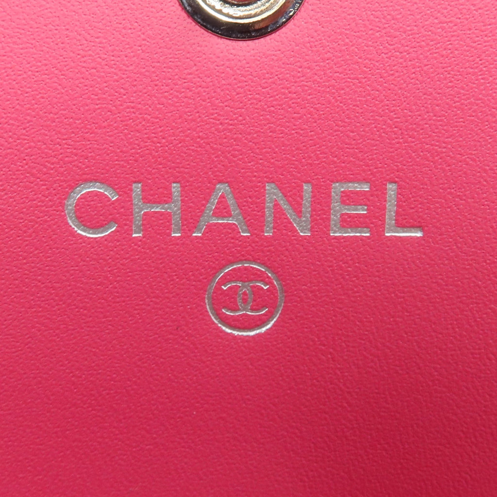 CHANEL Long Wallet · Patent Leather