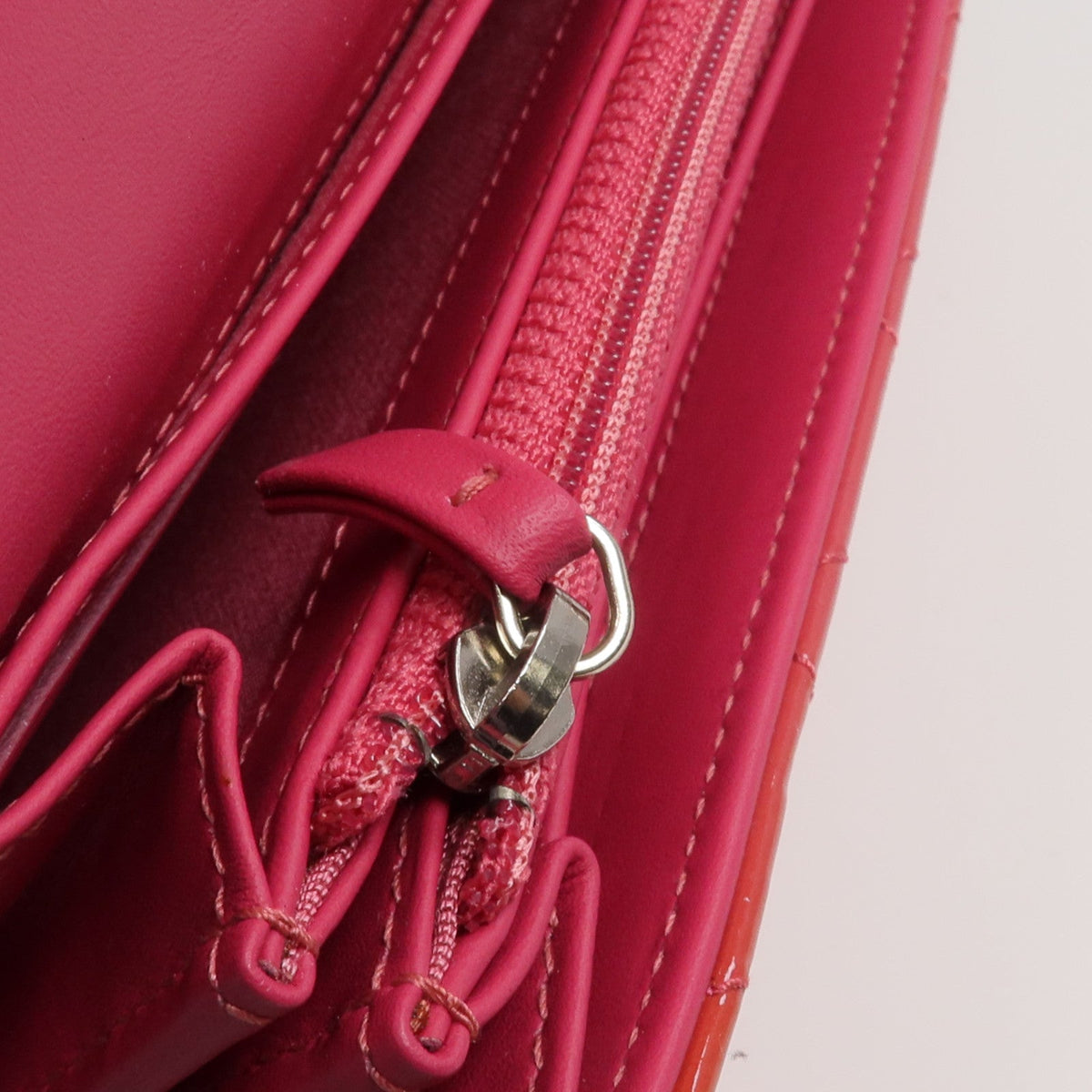 CHANEL Long Wallet · Patent Leather
