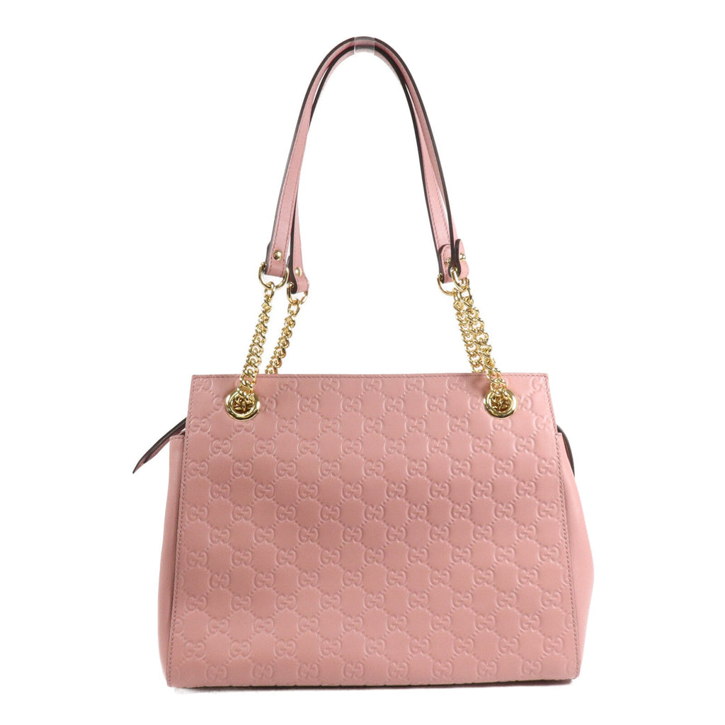 Gucci Guccissima · Chain Tote · Calfskin
