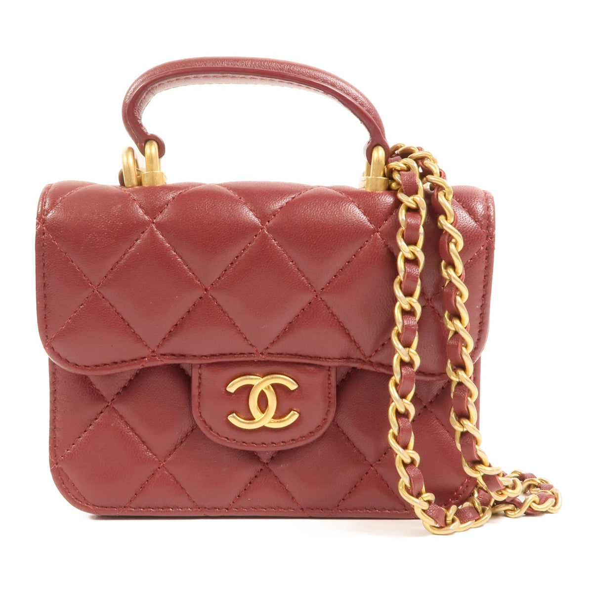 Chanel Top Handle Flap · Lambskin