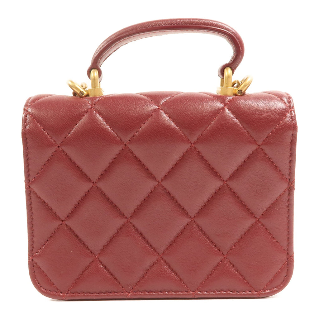 Chanel Top Handle Flap · Lambskin