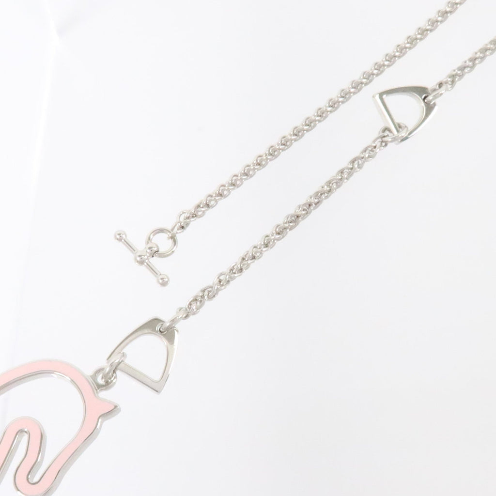 Hermès Tonnerre · Enamel Necklace