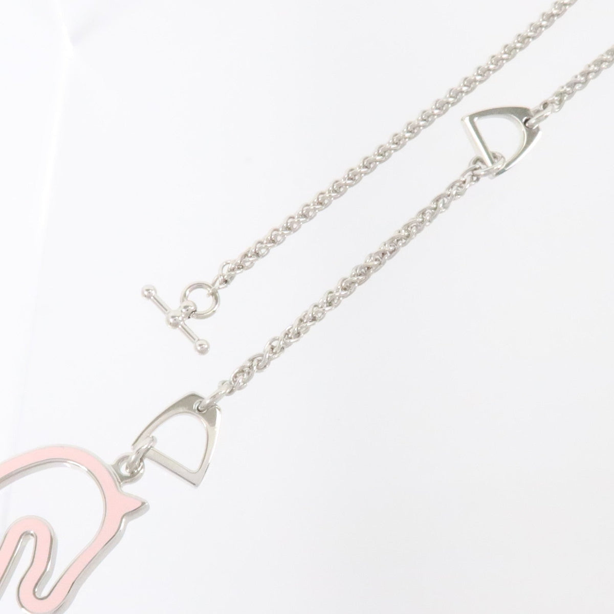 Hermès Tonnerre · Enamel Necklace