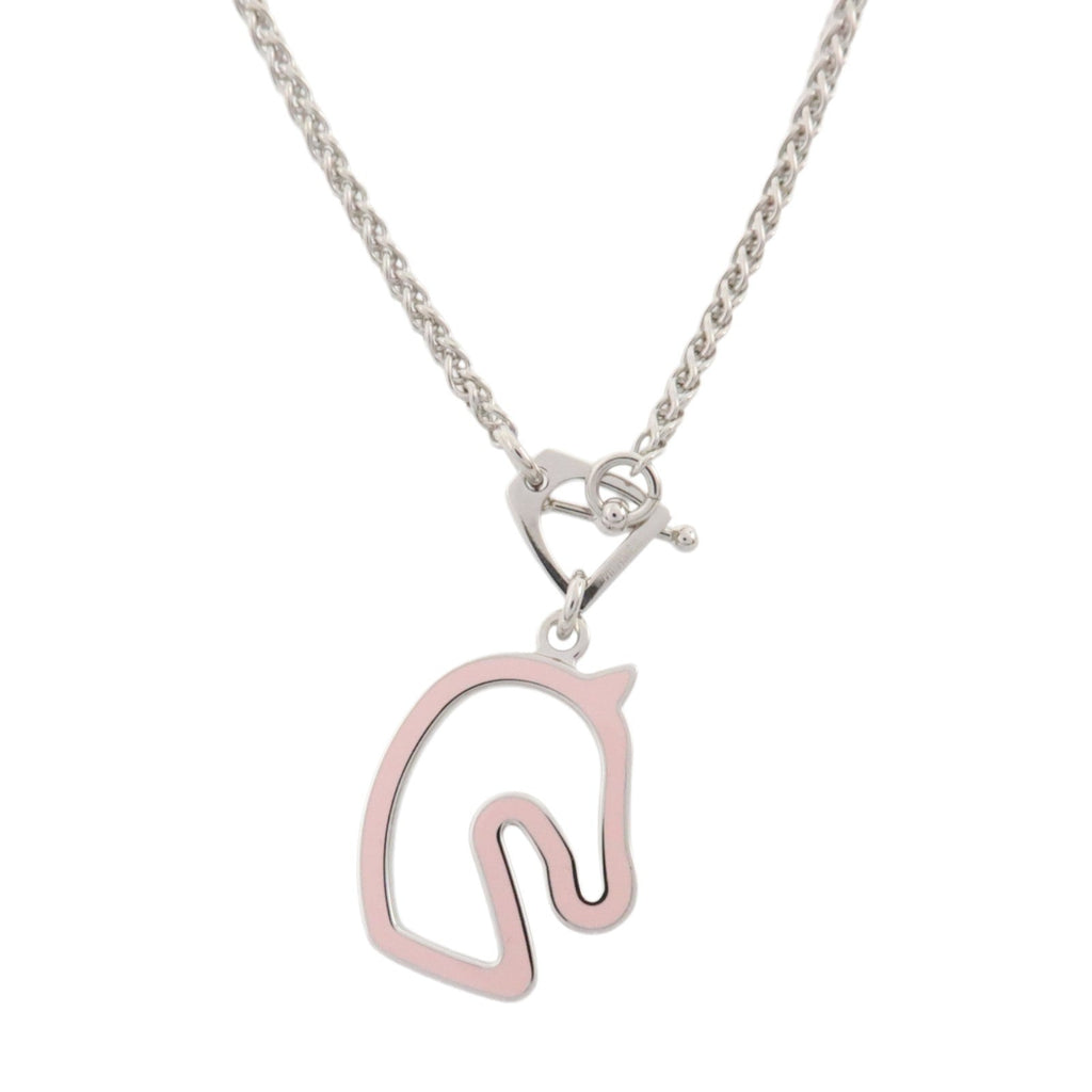 Hermès Tonnerre · Enamel Necklace