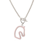 Hermès Tonnerre · Enamel Necklace