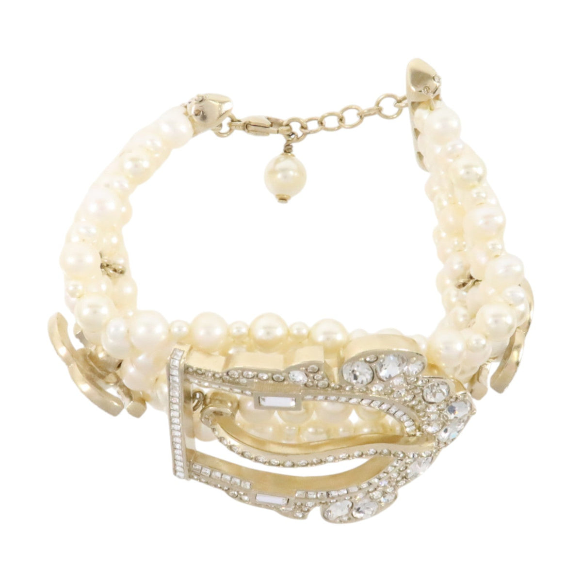 Chanel CC Bracelet · Gold Hardware