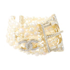 Chanel CC Bracelet · Gold Hardware