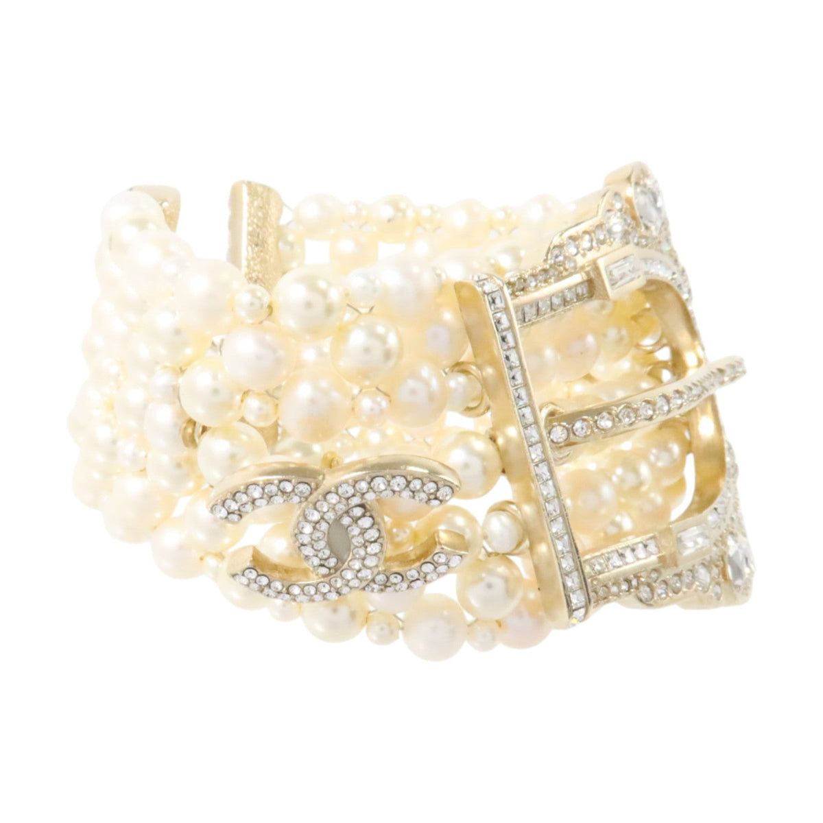 Chanel CC Bracelet · Gold Hardware