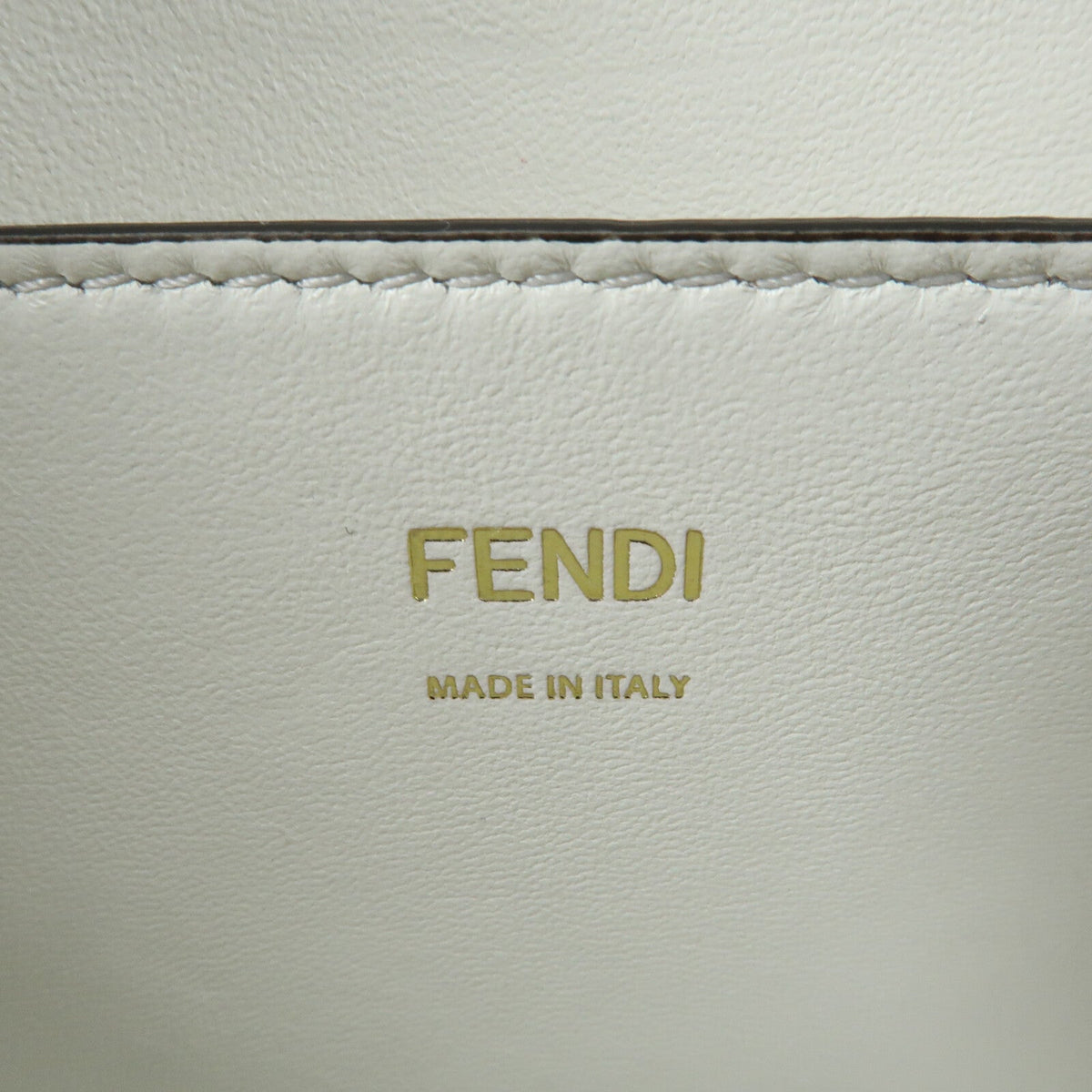 Fendi Karligraphy Pocket · Calfskin