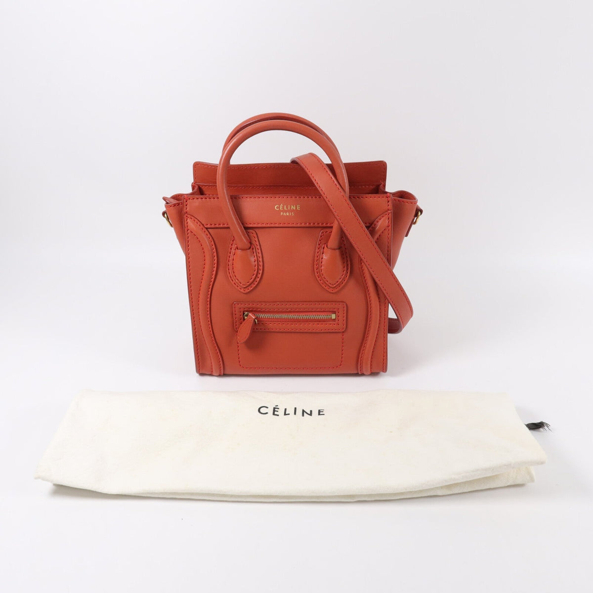 Celine Nano Luggage · Calfskin