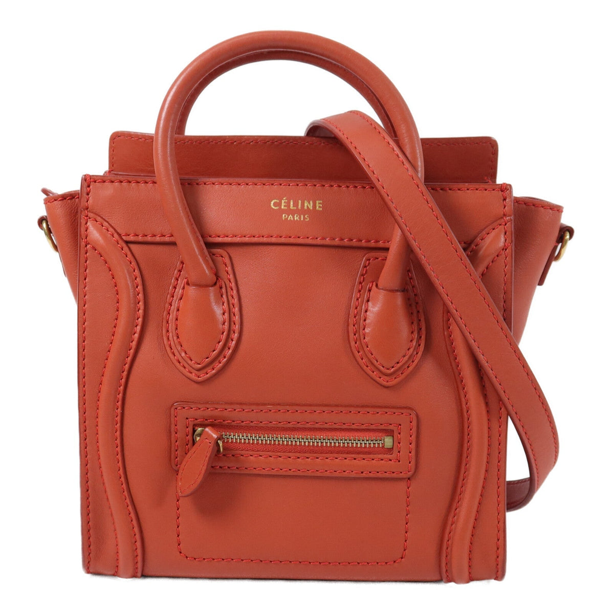 Celine Nano Luggage · Calfskin