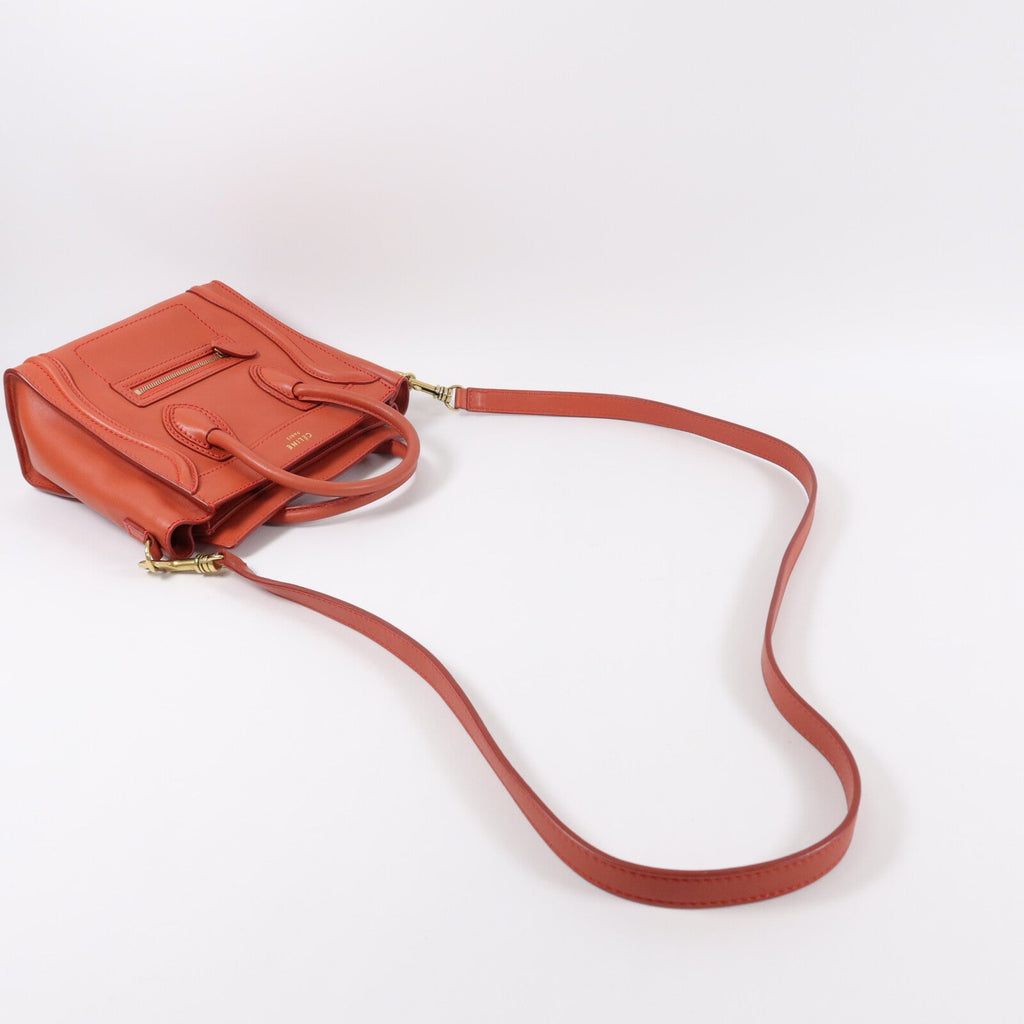 Celine Nano Luggage · Calfskin