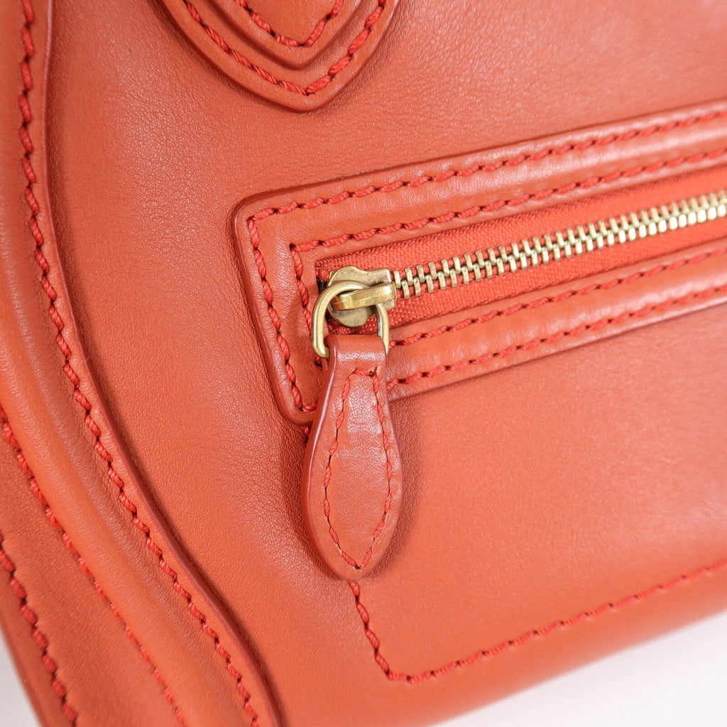 Celine Nano Luggage · Calfskin