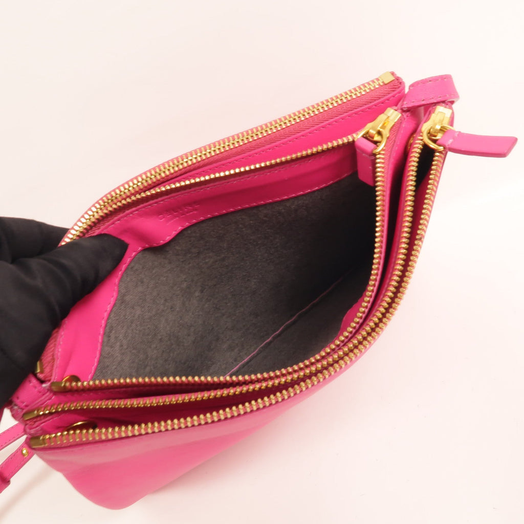 CELINE Trio Large · Lambskin