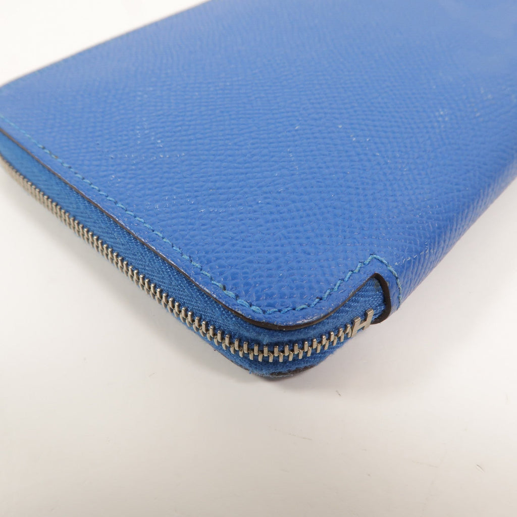 Hermès Silk'in · Veau Epsom · Bleu Hydra