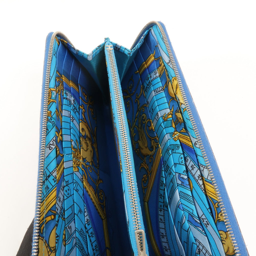 Hermès Silk'in · Veau Epsom · Bleu Hydra