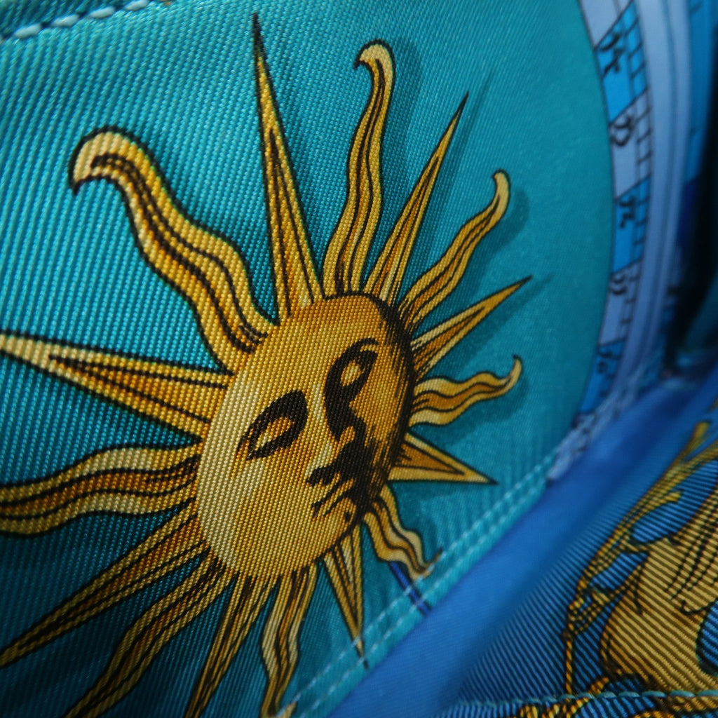 Hermès Silk'in · Veau Epsom · Bleu Hydra