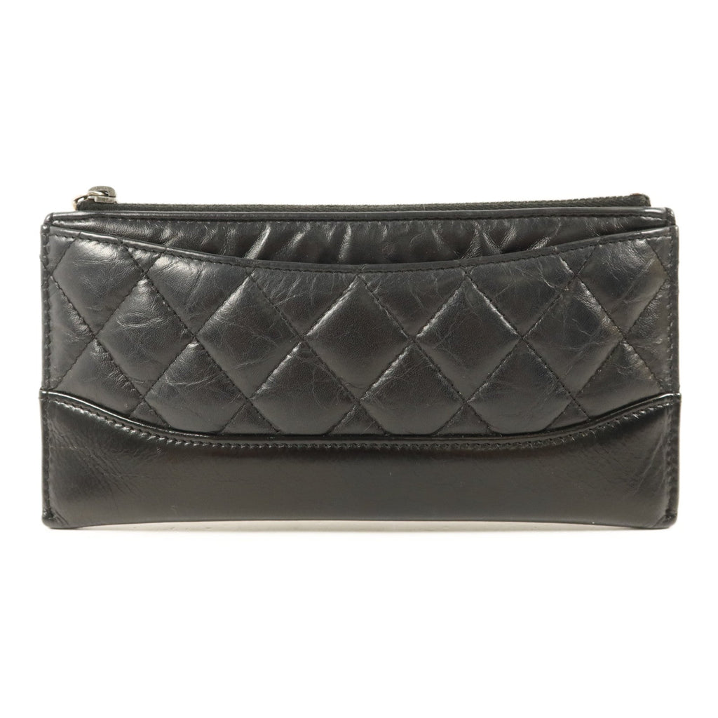 Chanel CC Long Wallet · Calfskin