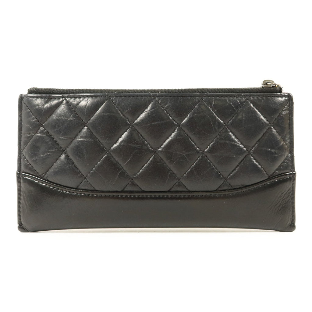 Chanel CC Long Wallet · Calfskin