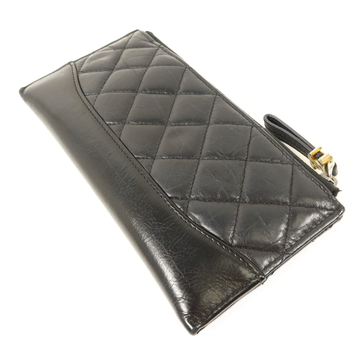 Chanel CC Long Wallet · Calfskin