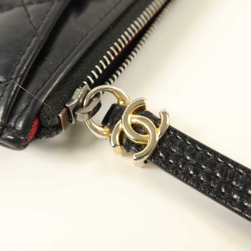 Chanel CC Long Wallet · Calfskin