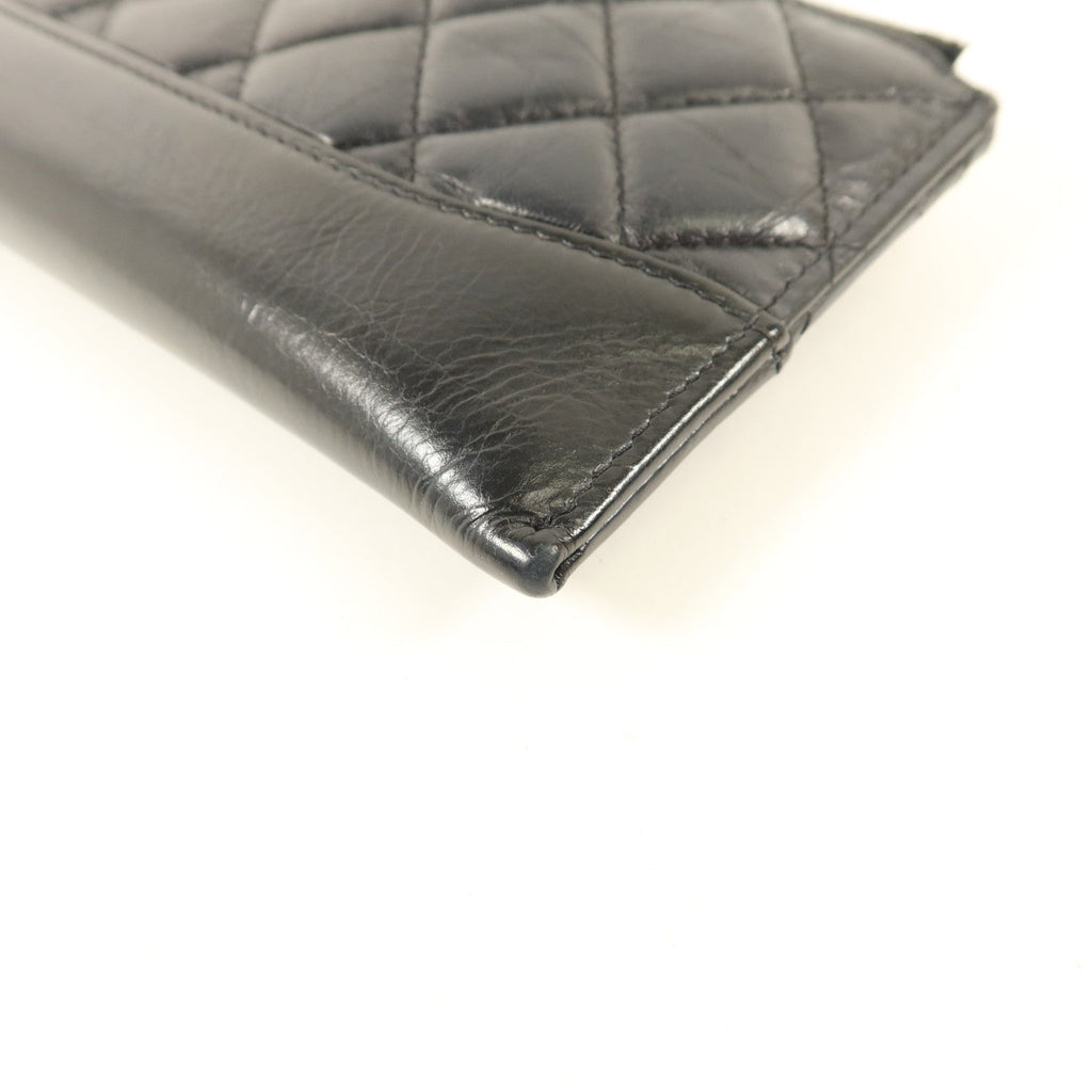 Chanel CC Long Wallet · Calfskin