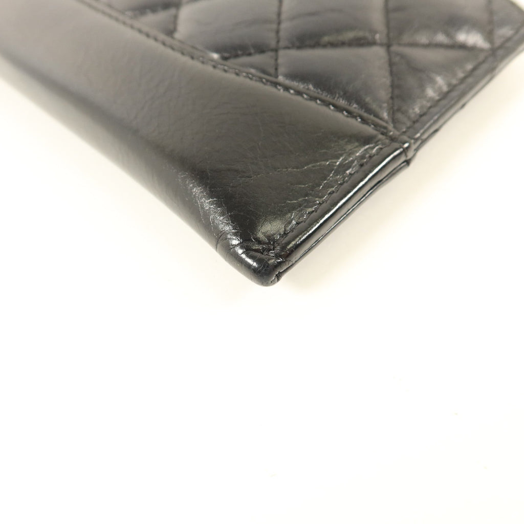 Chanel CC Long Wallet · Calfskin