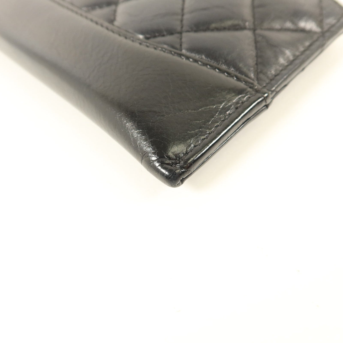 Chanel CC Long Wallet · Calfskin