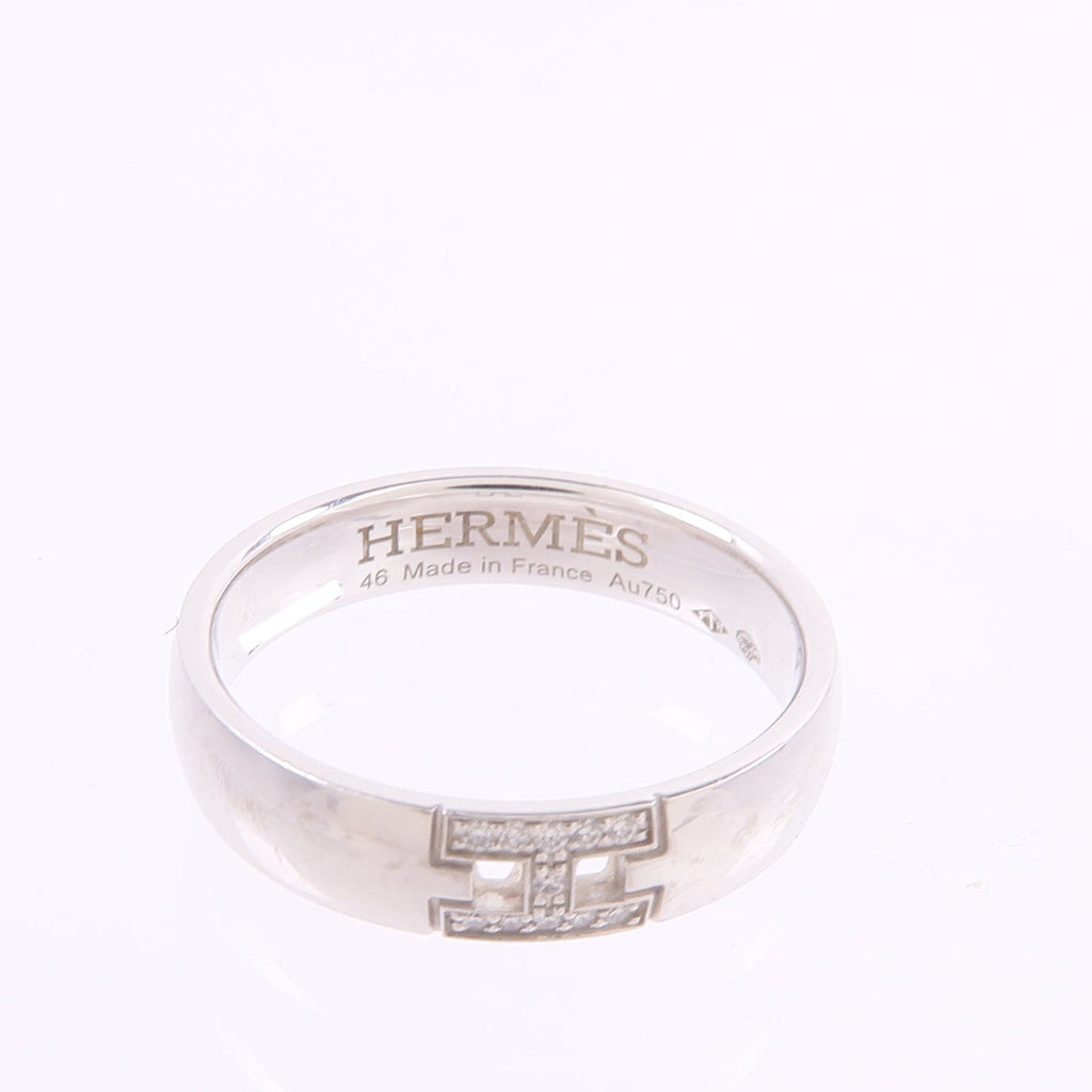 Hermès Ever Herakles Ring · 18K White Gold