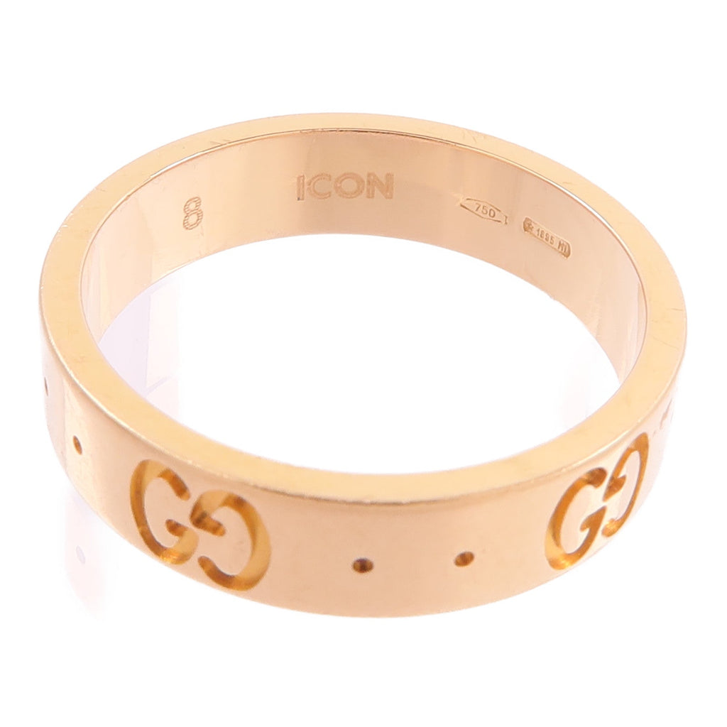 Gucci Icon Ring · Rose Gold