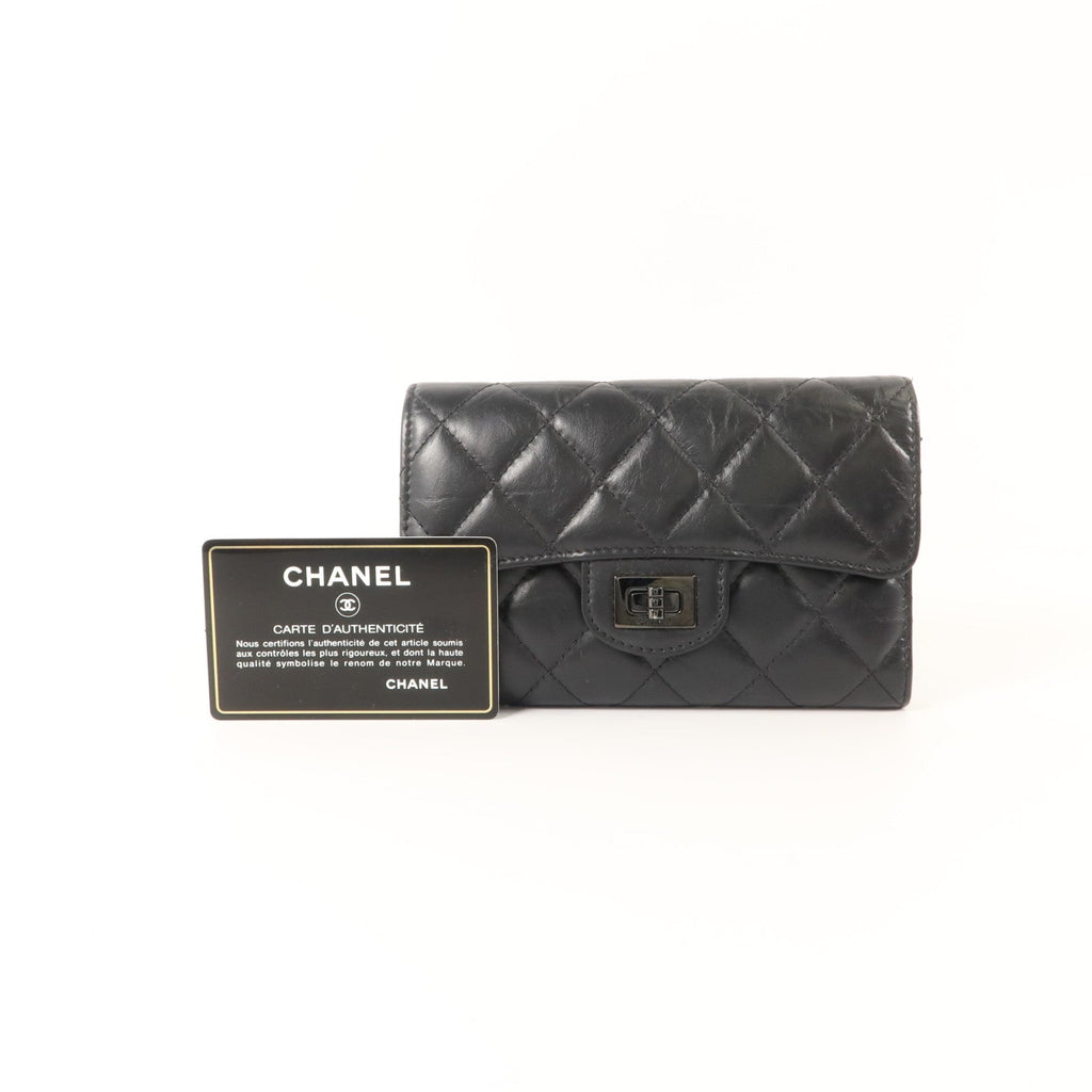 Chanel 2.55 · Flap Wallet · Calfskin