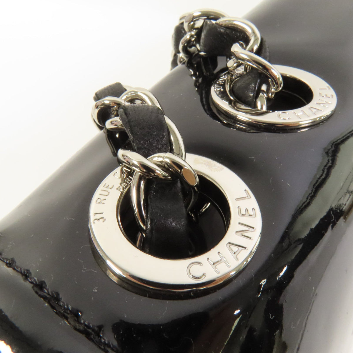 Chanel Lipstick Flap · Patent Leather