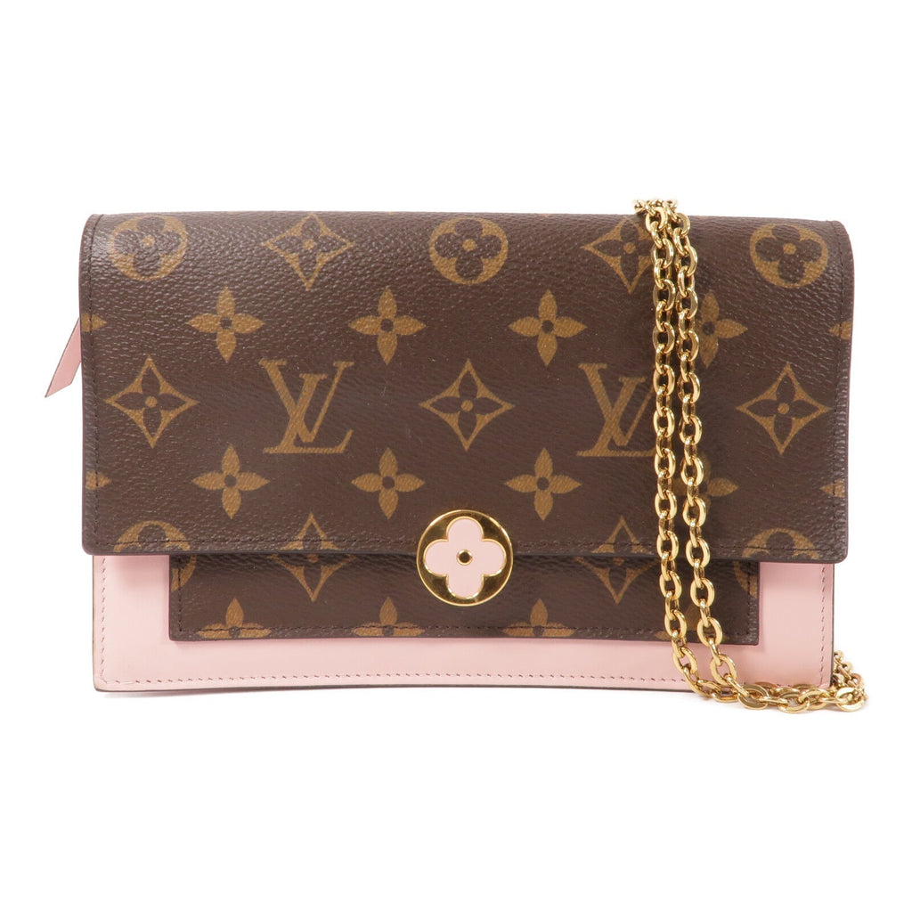 Louis Vuitton Flore Chain Wallet · Monogram