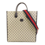 Gucci Interlocking G Medium Tote · GG Canvas