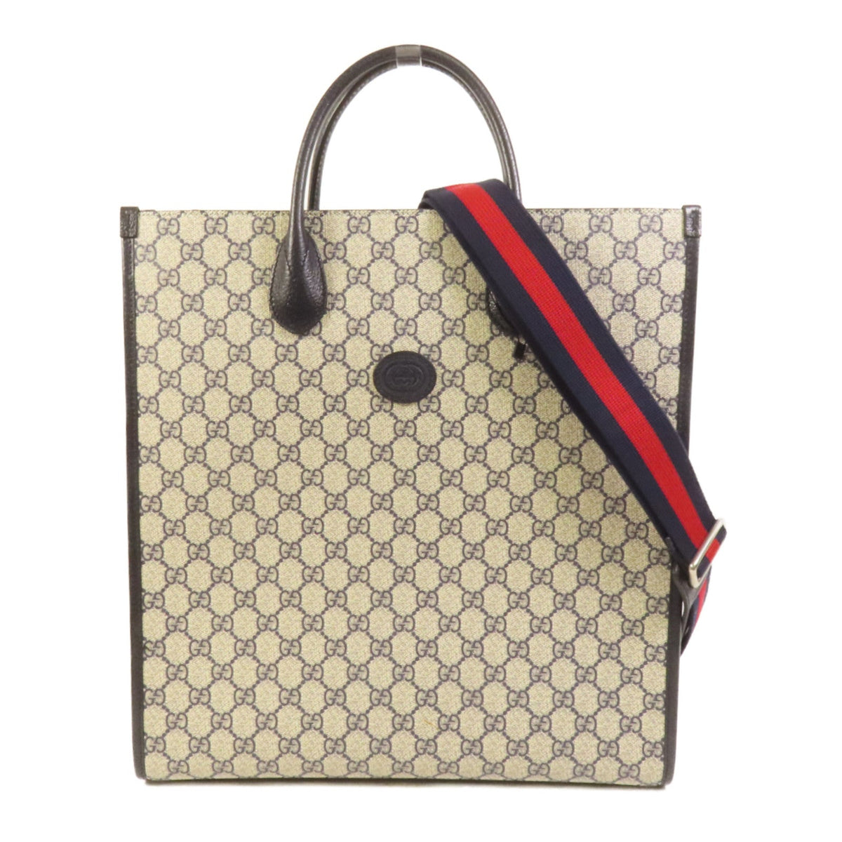 Gucci Interlocking G Medium Tote · GG Canvas