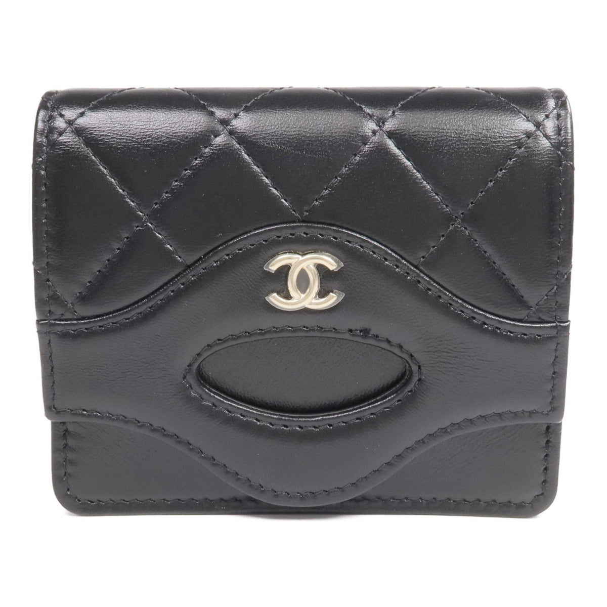 Chanel CC · Lambskin Card Case